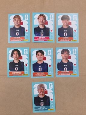 2026 World Cup Japan National Soccer Football Team Panini Stickers.